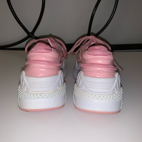 JEFFREY CAMPBELL PINK CHUNKY SNEAKERS PLATFORM 6.5 - Picture 4 of 5